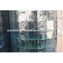 PVC revestido de hierro laminado euro cerca